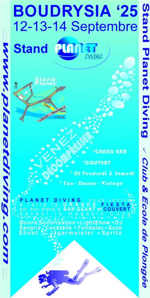 Boudrysia 2025 - Stand Planet Diving